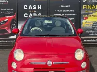 Used Fiat 500 Lounge 69 HP (50 kW) 2012 Red Hatchback