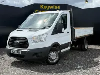 Used Ford Transit 125 HP (91 kW) 2016 White Cabriolet