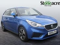 Used MG MG3 Excite 106 HP (77 kW) 2019 Blue Hatchback