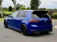 Used VW Golf VII R 2017 Blue Hatchback