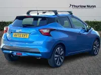 Begagnad Nissan Micra Tekna 92 HK (67 kW) 2022 Blå Halvkombi