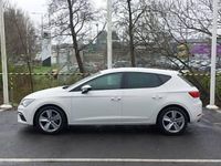 Used Seat Leon FR 125 HP (91 kW) 2017 White Hatchback