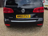 Used VW Touran SE 105 HP (77 kW) 2011 Black MPV