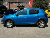 Used Dacia Sandero Lauréate 90 HP (66 kW) 2015 Blue Hatchback