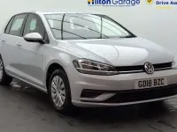 Used VW Golf VII S 125 HP (91 kW) 2018 Silver Hatchback