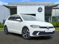 Used VW Polo Match 95 HP (69 kW) 2025 White Hatchback