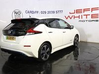 Used Nissan Leaf N-Connecta 110 kW (150 HP) 2019 White Hatchback