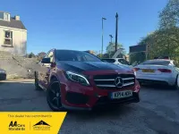 Used Mercedes GLA220 AMG line 170 HP (125 kW) 2014 Red SUV