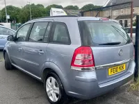 Used Vauxhall Zafira 2010 Silver MPV