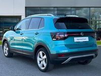 Used VW T-Cross SEL 110 HP (80 kW) 2021 Turquoise SUV
