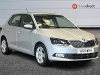 Used Skoda Fabia SE L 75 HP (55 kW) 2018 Silver Hatchback
