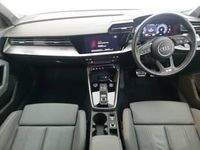 Used Audi A3 S-Line 110 HP (80 kW) 2023 White Sedan