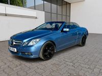 Used Mercedes E250 SE 2010 Blue Cabriolet