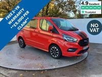 Used Ford Transit Custom Sport 185 HP (136 kW) 2020 Red Van
