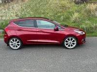 Used Ford Fiesta Vignale 100 HP (73 kW) 2019 Red Hatchback