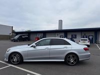 Usado Mercedes E350 AMG line 252 HP (185 kW) 2014 Prateado Sedan