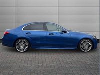 Used Mercedes C220 AMG Line Premium 196 HP (144 kW) 2022 Blue Sedan