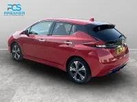 Used Nissan Leaf N-Connecta 110 kW (150 HP) 2021 Red Hatchback