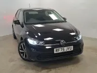 Used VW Polo Match 95 HP (69 kW) 2025 Black Hatchback