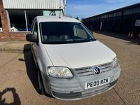 Used VW Caddy 69 HP (50 kW) 2009 White MPV