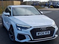 Used Audi A3 S-Line 110 HP (80 kW) 2024 White Hatchback