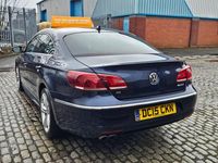 Used VW CC R-line 177 HP (130 kW) 2015 Blue Sedan