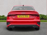 Used Audi A3 S-Line 150 HP (110 kW) 2023 Red Sedan