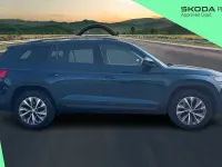 Used Skoda Kodiaq SE Drive 110 HP (80 kW) 2022 Petrol blue metallic SUV