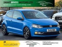 Used VW Polo Match 2016 Blue Hatchback