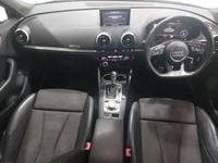 Used Audi A3 S-Line 150 HP (110 kW) 2018 Black Sedan