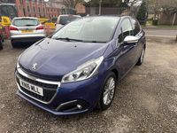 Used Peugeot 208 Allure 110 HP (80 kW) 2016 Blue Hatchback