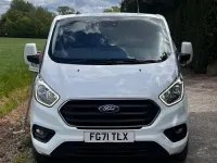 Used Ford Transit Custom Limited 130 HP (95 kW) 2021 White Van