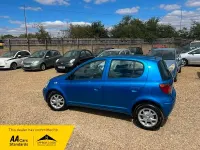Used Toyota Yaris 86 HP (63 kW) 2003 Blue Hatchback