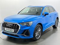 Used Audi Q3 S-Line 150 HP (110 kW) 2019 Blue SUV