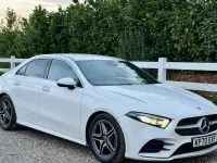 Used Mercedes A200 AMG Line Premium 150 HP (110 kW) 2020 White Sedan