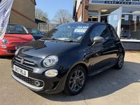 Used Fiat 500 S 69 HP (50 kW) 2017 Black Hatchback
