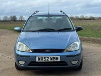 Used Ford Focus Zetec 2002 Blue Estate