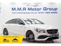 Used Mercedes CLA200 Shooting Brake AMG line 136 HP (100 kW) 2017 White Estate