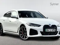 Used BMW i4 M Sport 246 kW (335 HP) 2022 White Sedan