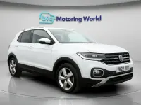 Used VW T-Cross SEL 110 HP (80 kW) 2022 White SUV