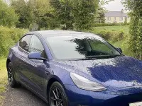 Used Tesla Model 3 Long Range AWD 366 kW (498 HP) 2023 Blue Sedan