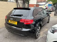 Used Audi A3 Sportback Black Edition 170 HP (125 kW) 2011 Black Hatchback