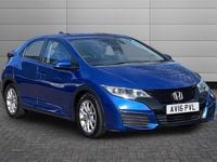 Used Honda Civic S 100 HP (73 kW) 2016 Blue Hatchback