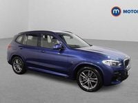 Used BMW X3 M Sport 184 HP (135 kW) 2021 Blue SUV