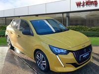Used Peugeot 208 Active+ 75 HP (55 kW) 2023 Yellow Hatchback