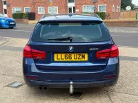 Used BMW 320 Sport Line 184 HP (135 kW) 2016 Blue Estate