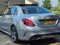 Used Mercedes C250 AMG Line Premium Plus 204 HP (150 kW) 2016 Silver Sedan