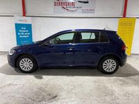 Used VW Golf VII S 85 HP (62 kW) 2017 Blue Hatchback