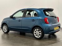 Used Nissan Micra Acenta 80 HP (58 kW) 2014 Blue Hatchback