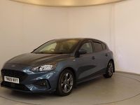 Used Ford Focus ST-Line 123 HP (90 kW) 2019 Blue Hatchback